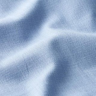 Stretch linnenstof mix – jeansblauw, 