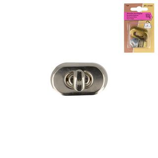 Draaisluiting [ 2,1 x 3,7 cm ] – zilver, 