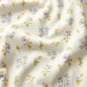 Katoenen stof Cretonne Mini-bloemen – creme/lila,  thumbnail number 2