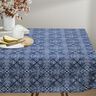 Decostof Canvas Batiktegels – indigo/wit,  thumbnail number 8