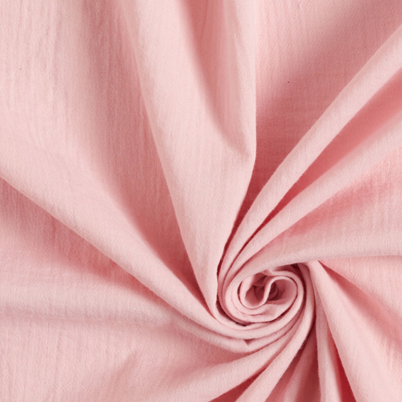 Katoenen mousseline 280 cm – lichtroze,  image number 1
