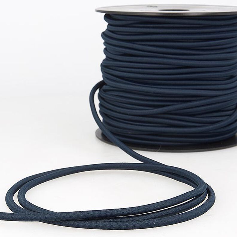 Outdoor Gummikoord [Ø 5 mm] – marineblauw,  image number 1