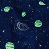 Decostof Glow-in-the-dark sterrenstelsels – marineblauw/lichtgeel,  thumbnail number 14