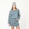 Sweatshirt geruwd – duifblauw,  thumbnail number 7
