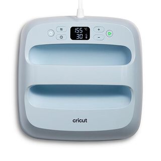 Cricut EasyPress 3 (23x23cm) – lichtblauw/zwart, 