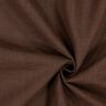Linnen stof Ramee mix medium – donkerbruin,  thumbnail number 1