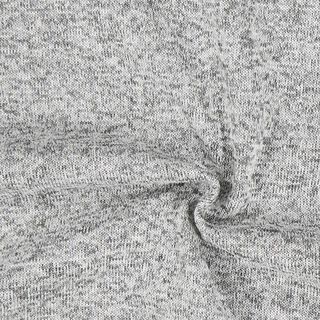 Fleece gebreid – lichtgrijs, 