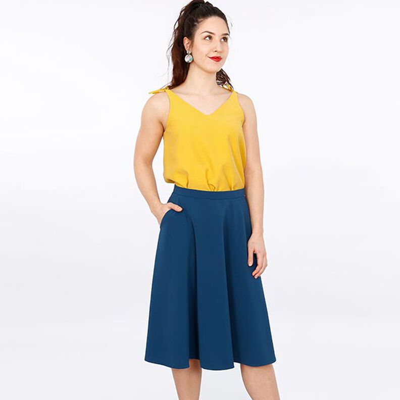 FRAU BELLA - halflange rok met zakken, Studio Schnittreif | XS - XXL,  image number 2