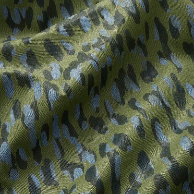 Outdoorstof Canvas grote stippen – pijn/blauw,  image number 2