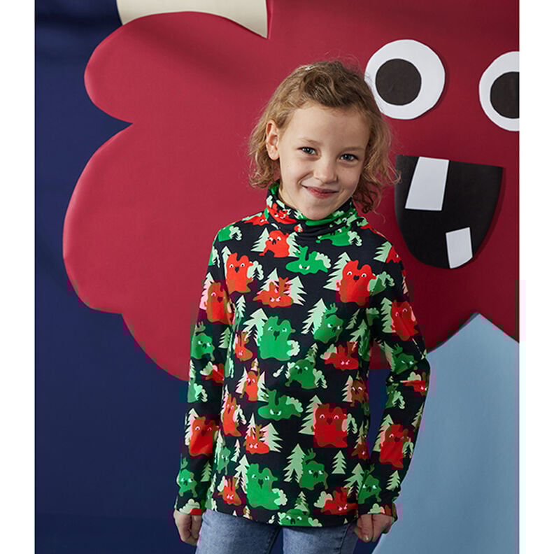 Boordstof effen &ndash; groen,  image number 9