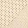 GOTS Mousseline/dubbel gehaakte stoffen Boho ruitpatroon  | Poppy Fabrics – creme/kaneel,  thumbnail number 4