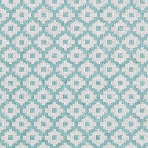 Outdoorstof jacquard Ruiten – mint, 