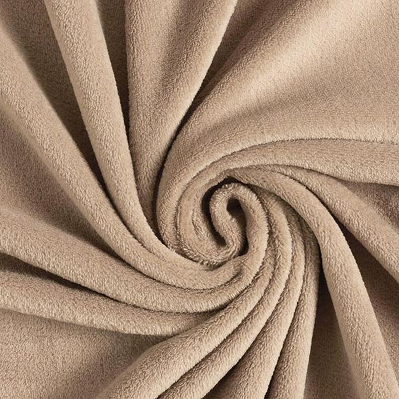 Gezellige fleece – donkerbeige,  image number 1