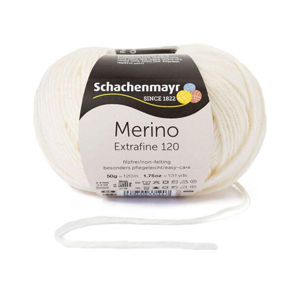 120 Merino Extrafine, 50 g | Schachenmayr (0102), image number 1