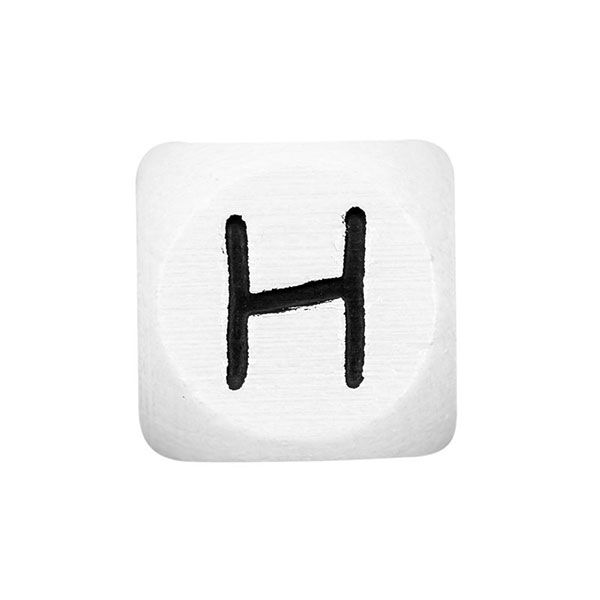 Houten letters H – wit | Rico Design,  image number 1