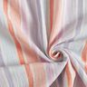 Mousseline/dubbel gehaakte stoffen garengeverfde strepen | Poppy Fabrics – ecru/kleurenmix,  thumbnail number 3