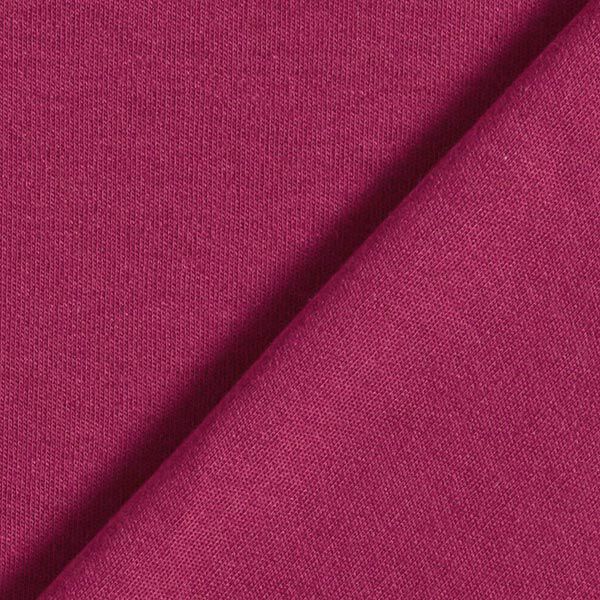 GOTS Interlock Jersey effen – bessen, image number 3