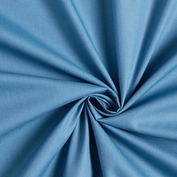 Katoenpopeline Effen – jeansblauw,  image number 1