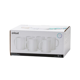 Cricut sublimatiebekers [ 350 ml ] [ 6Stuk ] – wit, 