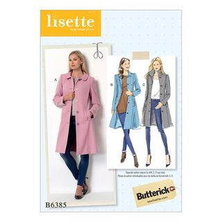 Mantel, Butterick 6385|40 - 48, 