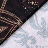 KatoenjerseyBorduurstof Mandala met gouden spikkels | Glitzerpüppi – zwartbruin/goud,  thumbnail number 4