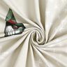 French Terry sommersweat Panel Drie kerstelfen – beige,  thumbnail number 3