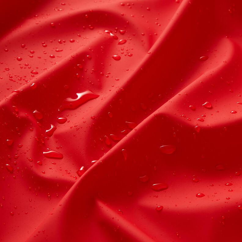 Regenjasstof effen – vuurrood,  image number 3