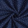 Mousseline/dubbel gehaakte stoffen Stippen – marineblauw/wit,  thumbnail number 3