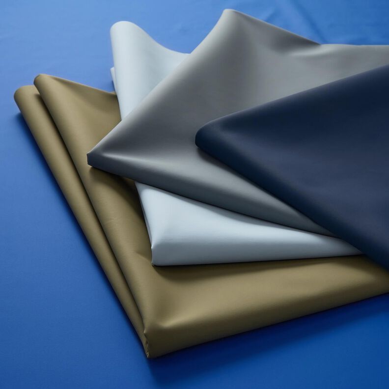 Regenjasstof effen – marineblauw,  image number 5