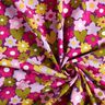 Katoenjersey bonte bloemen | Poppy Fabrics – druif,  thumbnail number 3