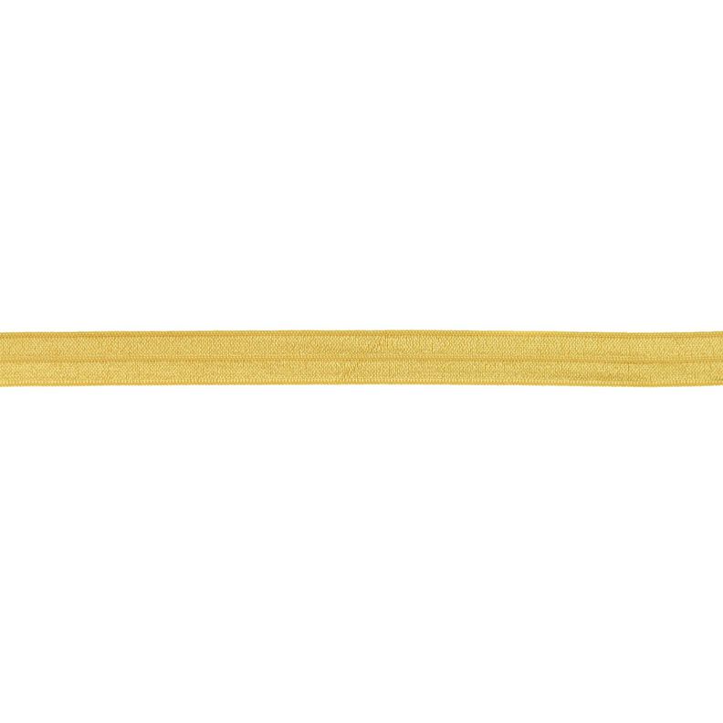 Elastische boordstrook  glanzend [15 mm] – goud,  image number 1
