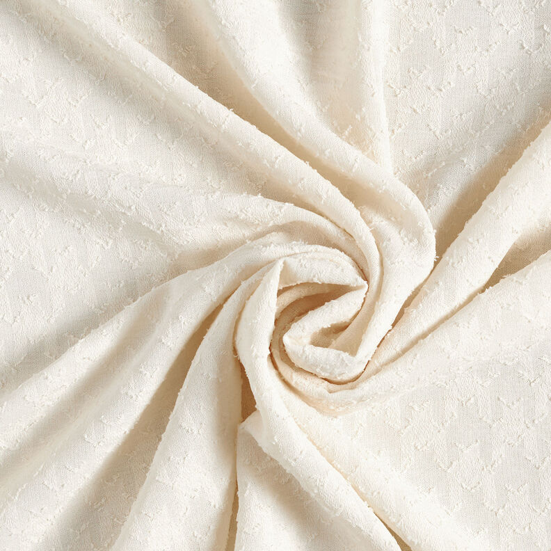Jacquard Dobby pied-de-poule – ecru,  image number 5