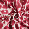 GOTS French Terry Batik luipaardpatroon | TCC x LOOKS by Wolfgang Joop – bessen/creme,  thumbnail number 5