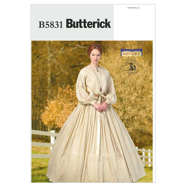 Historisch kostuum, Butterick 5831|34 - 42,  image number 1