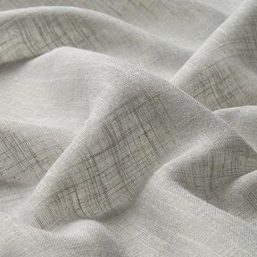 Gordijnstof voile linnenlook 300 cm – lichtgrijs, 