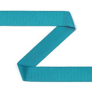 Ripsband Effen – petroleum, 