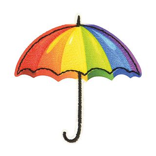 Applicatie paraplu [ 5,5 x 5,5 cm ] – kleurenmix, 