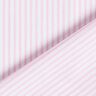 Blousestof smalle verticale strepen – wit/lichtroze,  thumbnail number 4