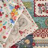 Decostof Gobelin Jeanspatchwork – lichtbeige/jeansblauw,  thumbnail number 5