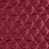 Gewatteerde voering Rhombus – bordeauxrood,  thumbnail number 1