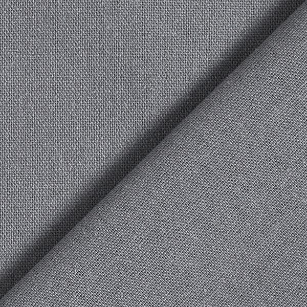 Viscose-linnen-mix Effen – grijs, image number 3