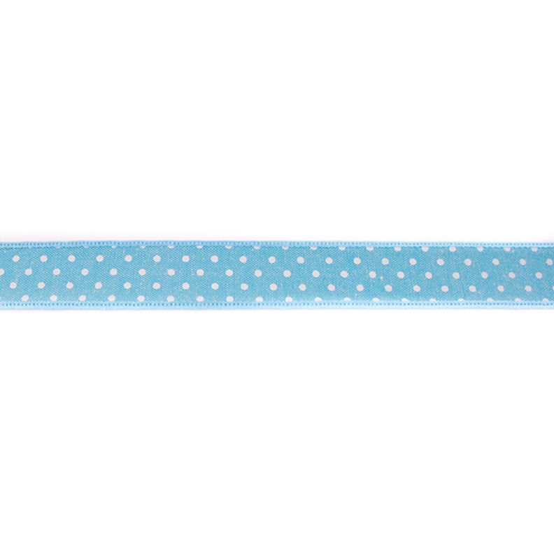 Webband Chambray Stippen – licht turkoois,  image number 1