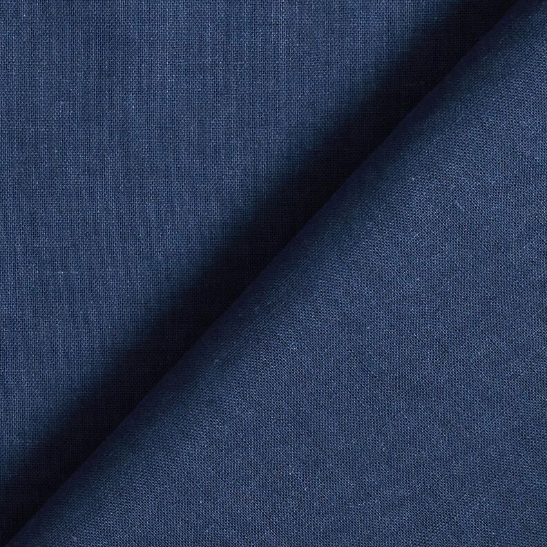 Gewassen linnen-katoenmix – nachtblauw,  image number 3