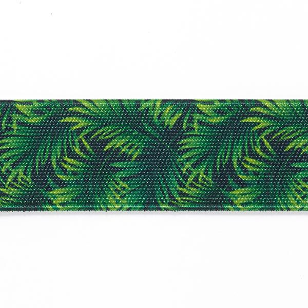 Elastiek Jungle  [ 3,5 cm ] – grasgroen,  image number 1