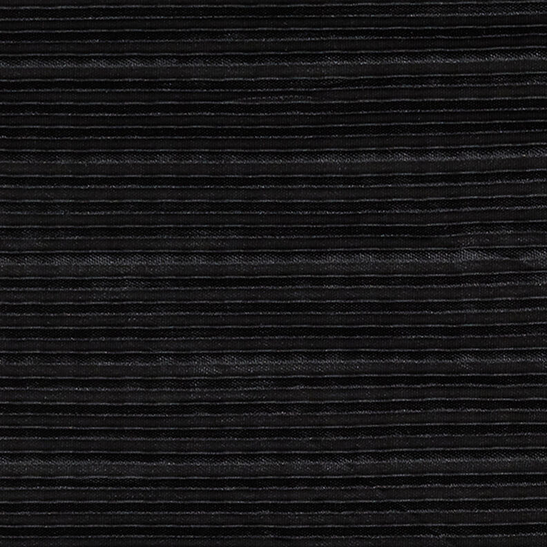 Jersey plissée – zwart,  image number 1