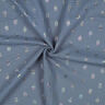 Mousseline/dubbel gehaakte stoffen Stippen Foliedruk | by Poppy – blauwgrijs,  thumbnail number 3