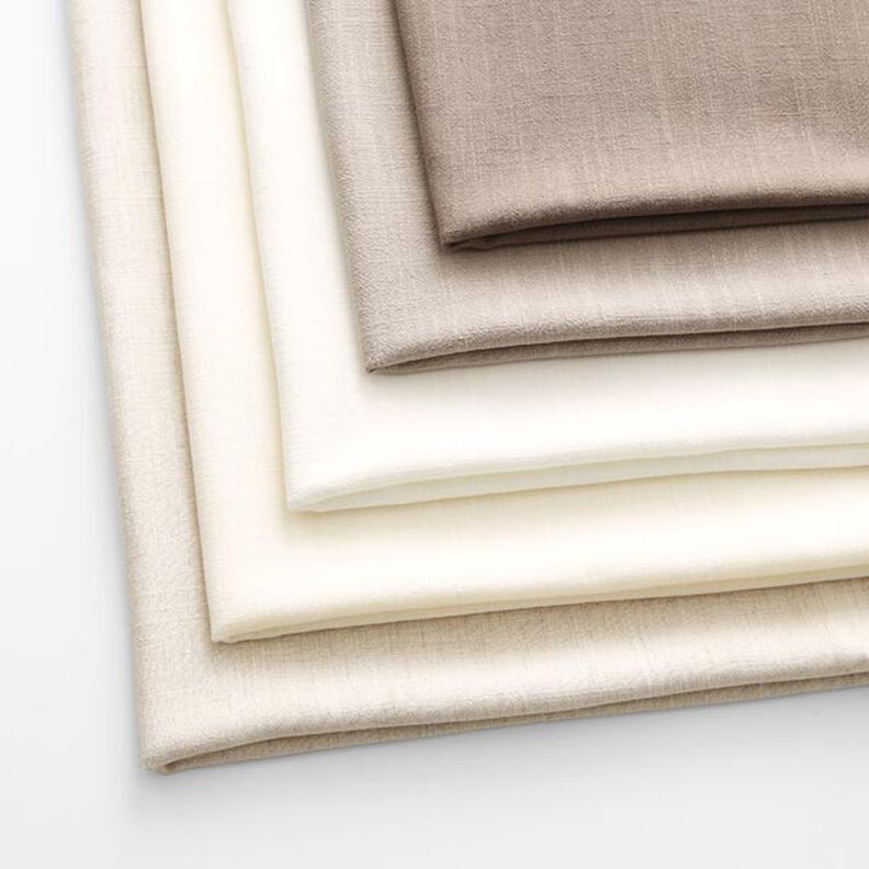 Viscose-linnen-stof – taupe,  image number 9