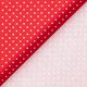 Katoenpopeline Kleine stippen – rood/wit,  thumbnail number 6