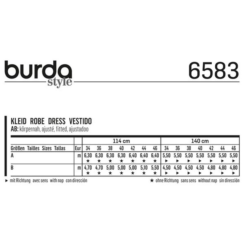 Jurk, Burda 6583,  image number 5