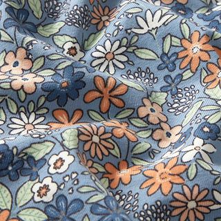 Katoenjersey Bloemenweide | by Poppy – duifblauw, 